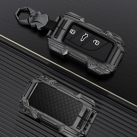 MG Astor / ZS EV Premium Batman Metal Alloy Keycase with Holder & Rope Chain