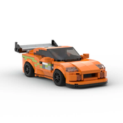 Toyota Supra MK4 Fast & Furious Building Blocks Car