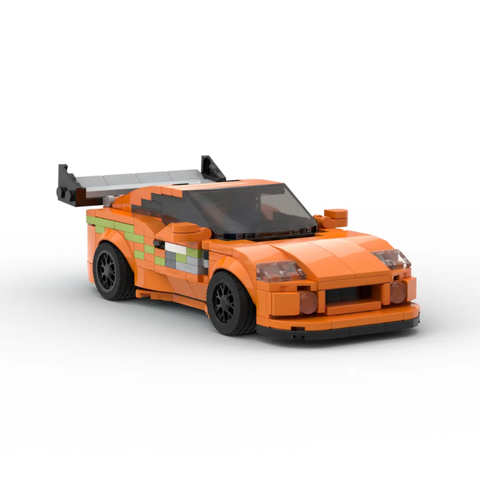 Toyota Supra MK4 Fast & Furious Building Blocks Car