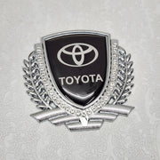 3D Owners Club v3.0 Car Metal Emblem Badge Sticker Decal (Silver) 8.3 x 8 cm