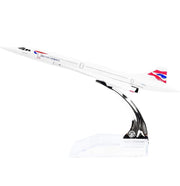 British Concorde Aeroplane Diecast Model 16 CM