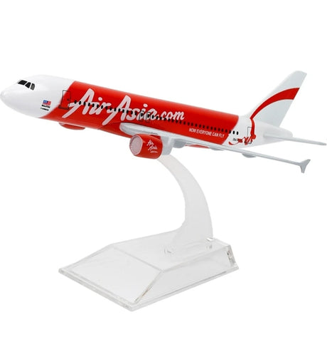 Air Asia Red A320 Aeroplane Diecast Model 16 CM