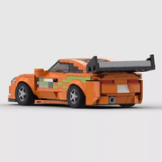 Toyota Supra MK4 Fast & Furious Building Blocks Car