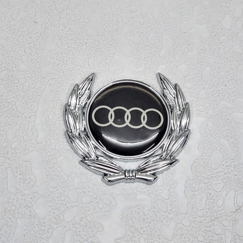 3D Owners Club v4.0 Car Metal Emblem Badge Sticker Decal (Silver) 6 x 5.5 cm