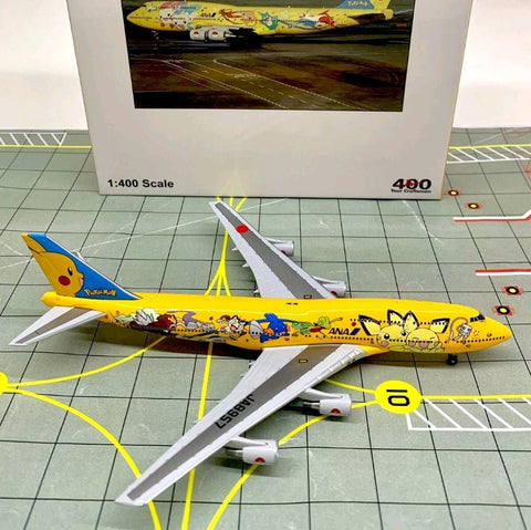Pikachu B747 Aeroplane Diecast Model 16 CM