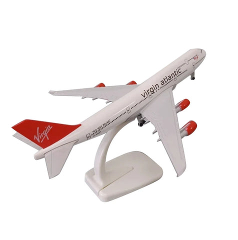Virgin Atlantic B747 Aeroplane Diecast Model 20 CM