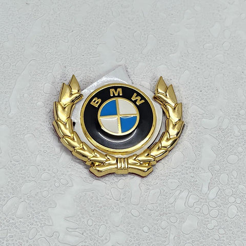 3D Owners Club v5.0 Car Metal Emblem Badge Sticker Decal (Gold)