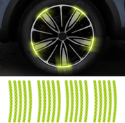 Tyre Rim Reflective Sticker