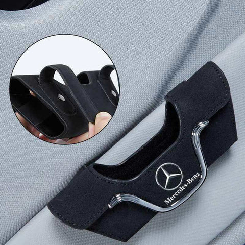 Sun Visor Glasses Holder with Logo