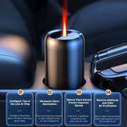 Car Smart Aromatherapy Flame Machine Automatic Diffuser