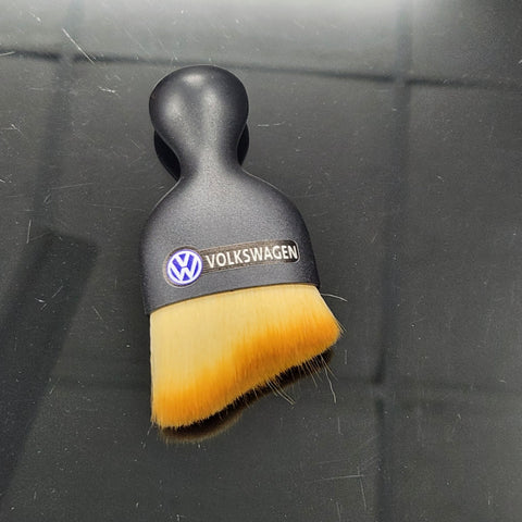 Car Interior Detailing, Cleaning Soft Brush, Curved Design Dust Collectors with Cover and Logo