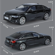 Audi A6L Metal Diecast Car 1:18 (28x11 cm)