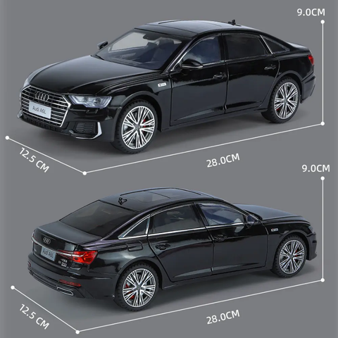 Audi A6L Metal Diecast Car 1:18 (28x11 cm)
