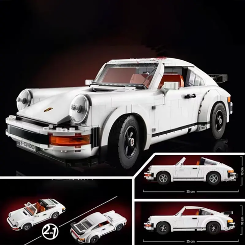 Porsche 911 1458Pcs, Building Blocks Car