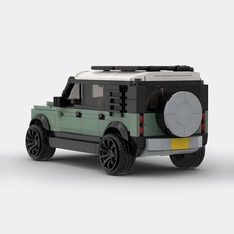 Land Rover Defender Building Blocks Car