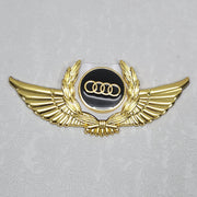 3D Owners Club v6.0 Car Metal Emblem Badge Sticker Decal (Gold)