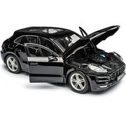 Porsche Macan Black Licensed Welly 1:24 Diecast Scale Model