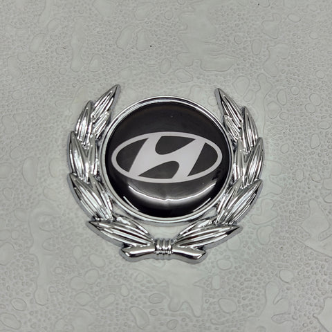 3D Owners Club v4.0 Car Metal Emblem Badge Sticker Decal (Silver) 6 x 5.5 cm