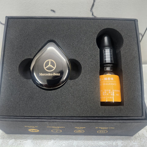 Car Water Drop Air Vent Perfume Replacement Car Liquid Fragrance Alloy Air Purifier