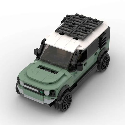 Land Rover Defender Building Blocks Car