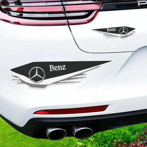 Bumper Car Sticker 4 Pcs Set