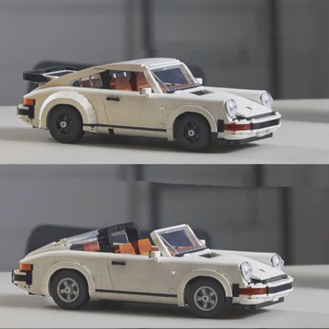 Porsche 911 1458Pcs, Building Blocks Car