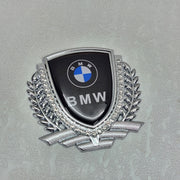 3D Owners Club v3.0 Car Metal Emblem Badge Sticker Decal (Silver) 8.3 x 8 cm