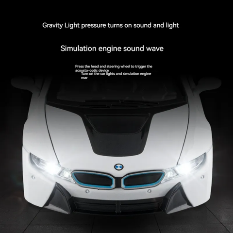 BMW i8 Metal Diecast Car 1:24 (20x8 cm)