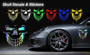 Skull Upgraded Reflective Sticker