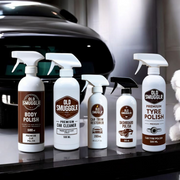 Old Smugglr Premium Car Detailing Pack Includes Car Cleaner & Polish (Body, Tyre, Dashboard, Trim) with Foam and Microfiber Clothes