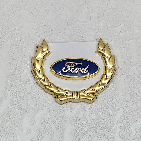 3D Owners Club v5.0 Car Metal Emblem Badge Sticker Decal (Gold)