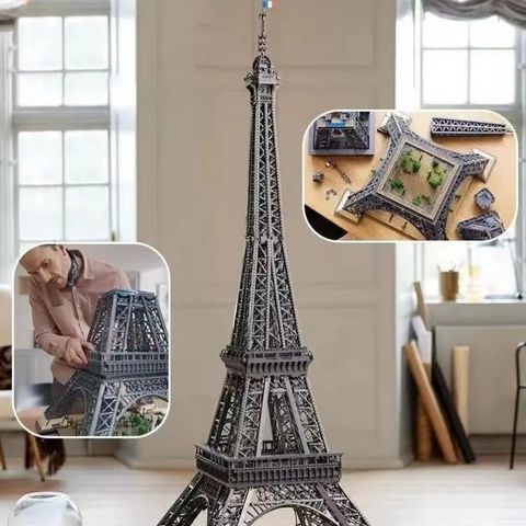 Eiffel Tower Paris - France 10001 Pcs, Building Blocks Set