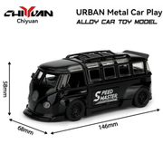 Volkswagen Vintage T1 Metal Diecast Car