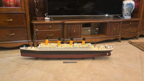 Titanic Cruise Ship Large 9090 Pcs, Building Blocks Set