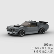 1969 Ford Mustang Boss 302 Building Blocks Car