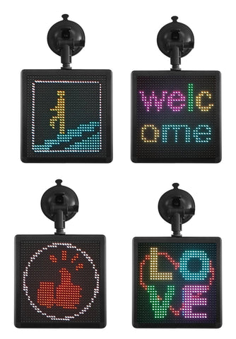 Car Portable Screen App Control LED Panel