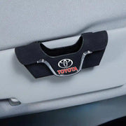 Sun Visor Glasses Holder with Logo