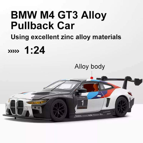 BMW M4 GT3 Licensed CCA 1:24 Diecast Scale Model