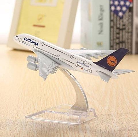 Lufthansa A380 Aeroplane Diecast Model 16 CM