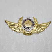 3D Owners Club v6.0 Car Metal Emblem Badge Sticker Decal (Gold)