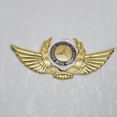 3D Owners Club v6.0 Car Metal Emblem Badge Sticker Decal (Gold)