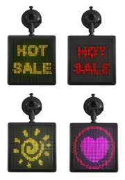 Car Portable Screen App Control LED Panel