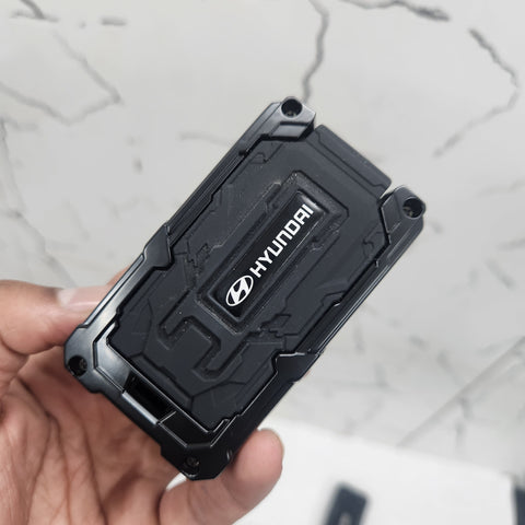 Hyundai Verna 3 Button Key Exclusive Gen Z Metal Alloy Keycase