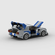 Nissan Skyline R34 Building Blocks Car