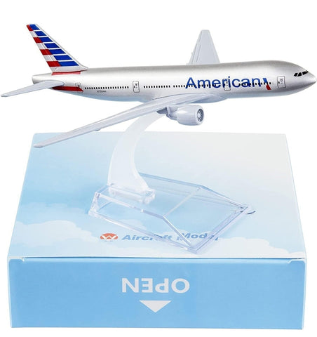 American B777 Aeroplane Diecast Model 16 CM