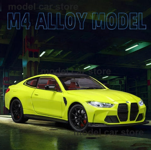 BMW M4 G82 Coupe Metal Diecast Car 1:24 (20x8 cm)