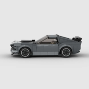 1969 Ford Mustang Boss 302 Building Blocks Car