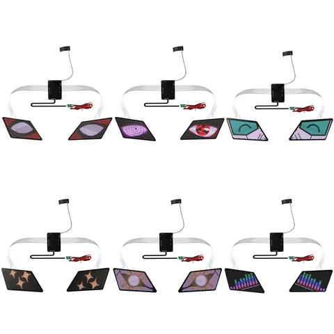 12V Car Animated Demon Eyes Display App Control LED Panel