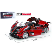 Pagani Huayra Metal Diecast Car 1:18 (28x11 cm)