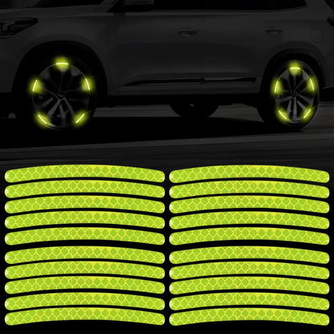 Tyre Rim Reflective Sticker